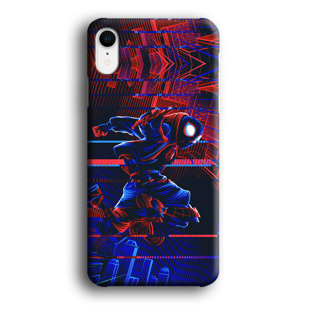 Spiderman Matrix World iPhone XR Case