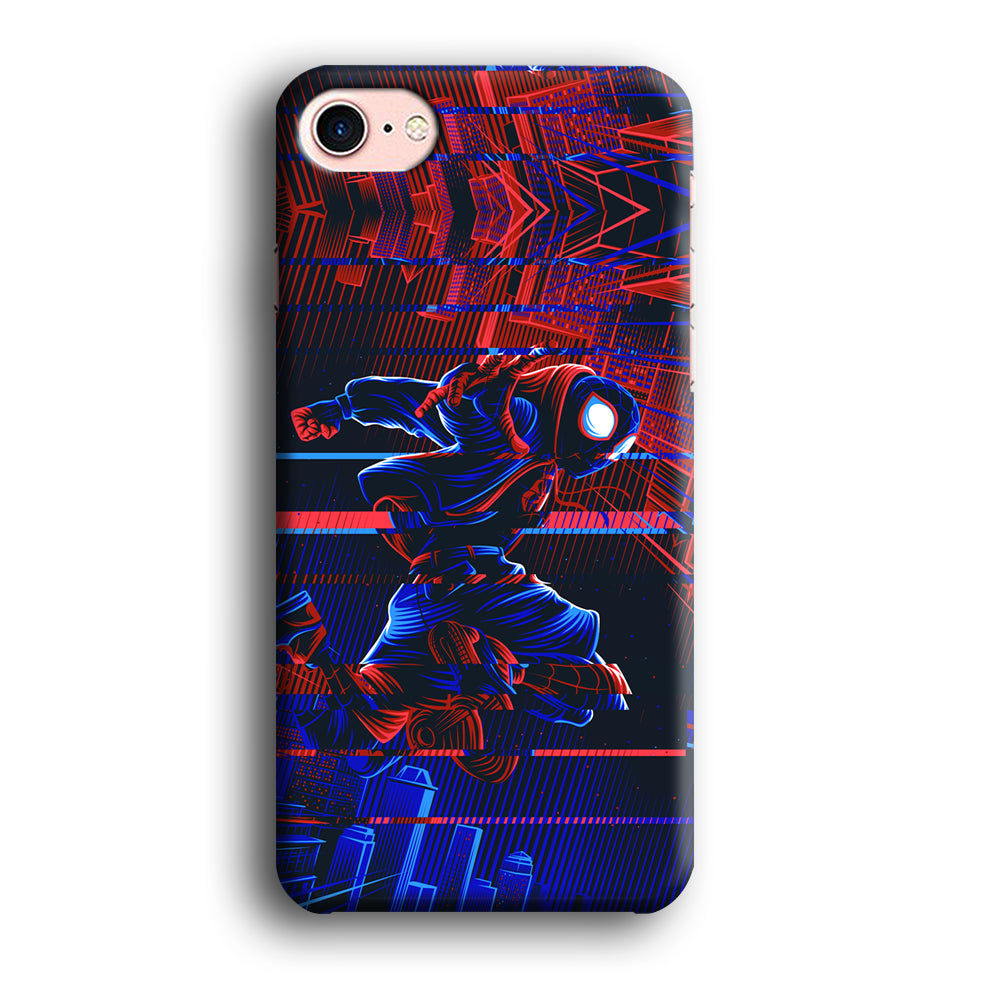 Spiderman Matrix World iPhone 8 Case