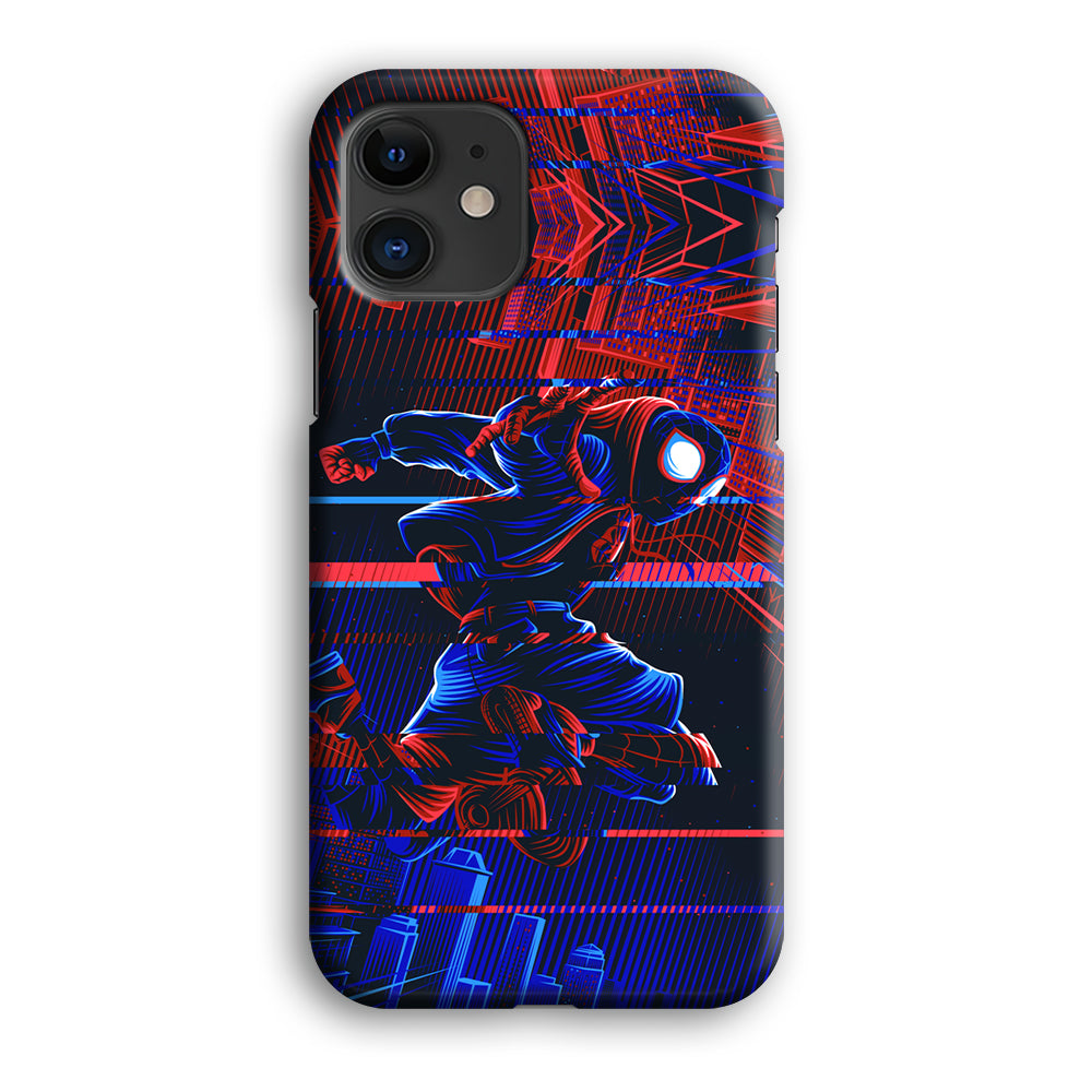 Spiderman Matrix World iPhone 12 Case