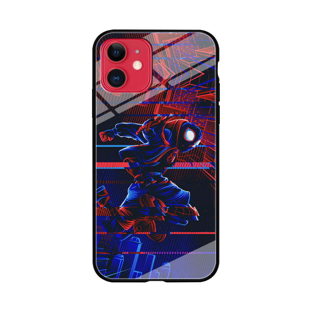 Spiderman Matrix World iPhone 11 Case