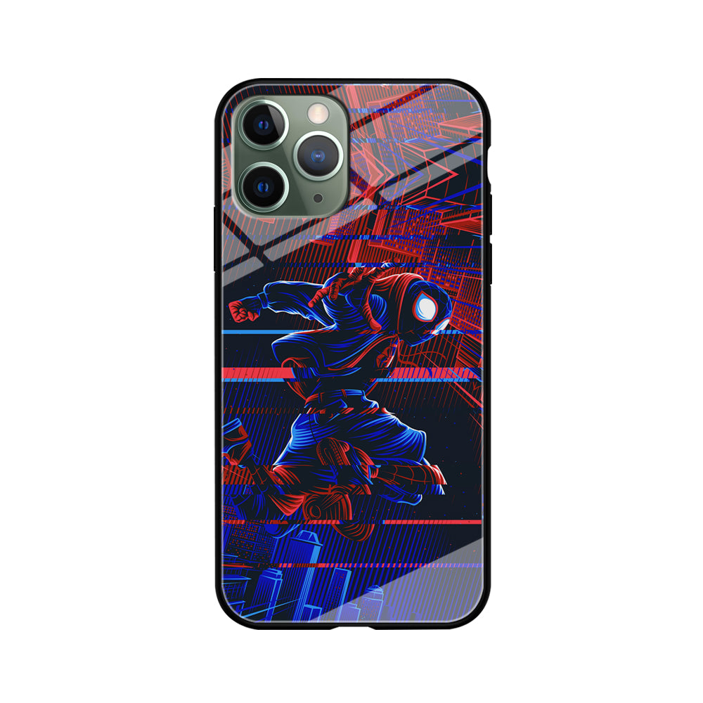 Spiderman Matrix World iPhone 11 Pro Case