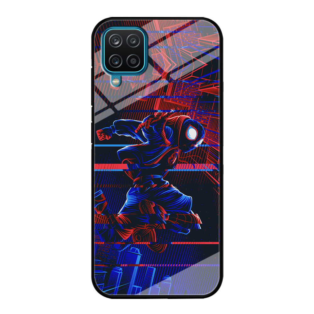 Spiderman Matrix World Samsung Galaxy A12 Case