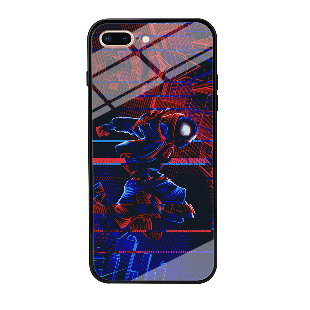 Spiderman Matrix World iPhone 7 Plus Case