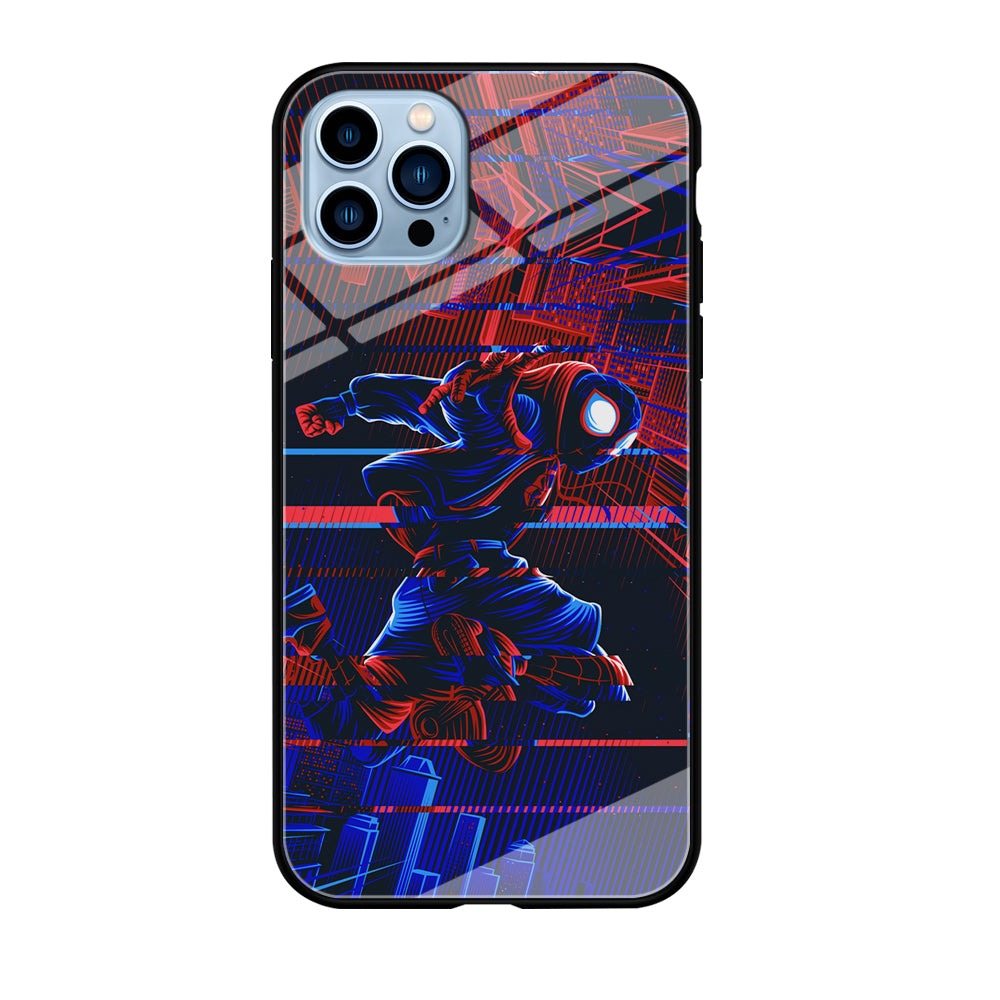 Spiderman Matrix World iPhone 12 Pro Case