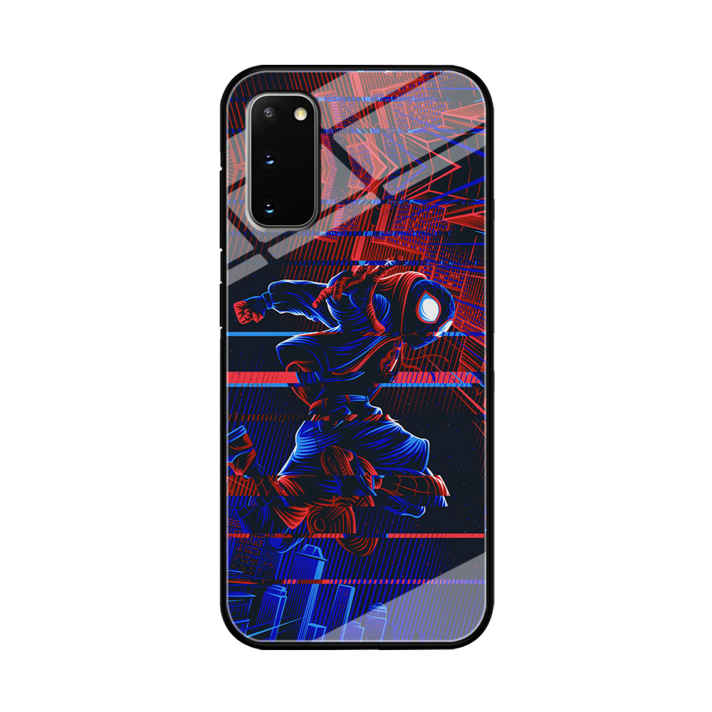 Spiderman Matrix World Samsung Galaxy S20 Case