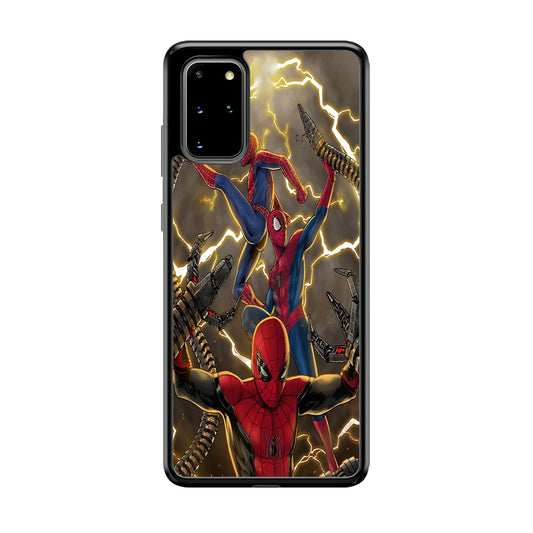 Spiderman VS Octopus Samsung Galaxy S20 Plus Case