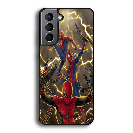 Spiderman VS Octopus Samsung Galaxy S21 Plus Case - Carneyforia