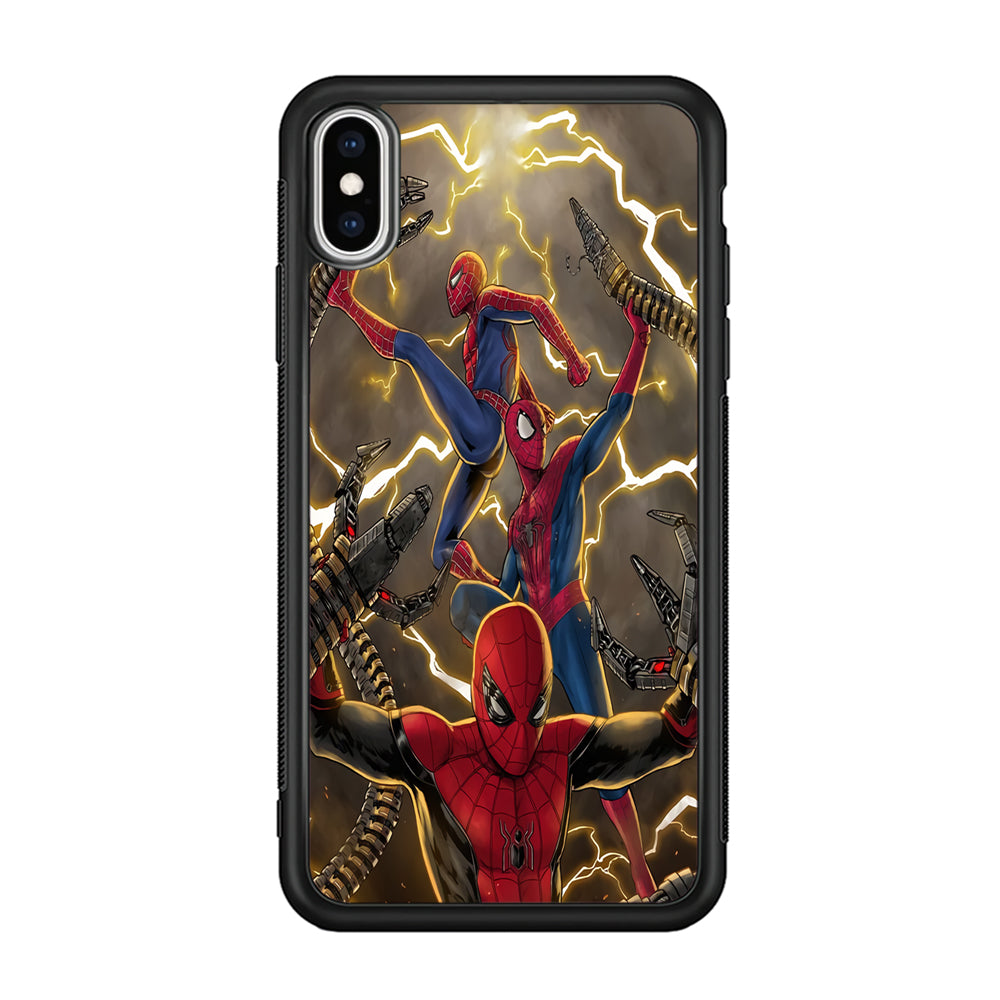 Spiderman VS Octopus iPhone X Case