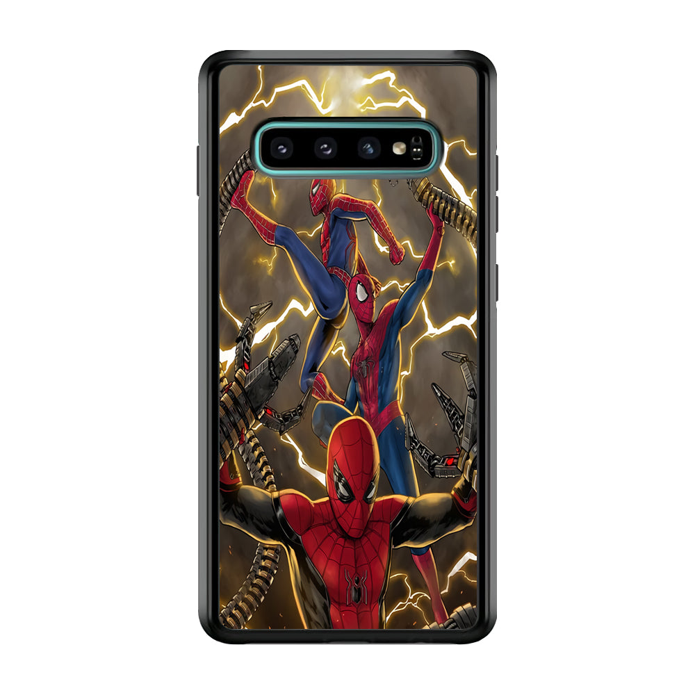 Spiderman VS Octopus Samsung Galaxy S10 Case