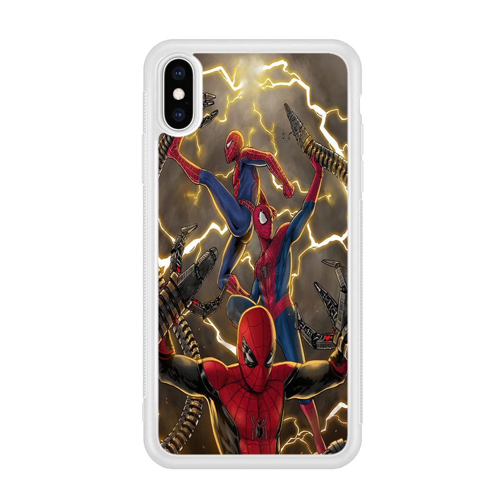 Spiderman VS Octopus iPhone X Case