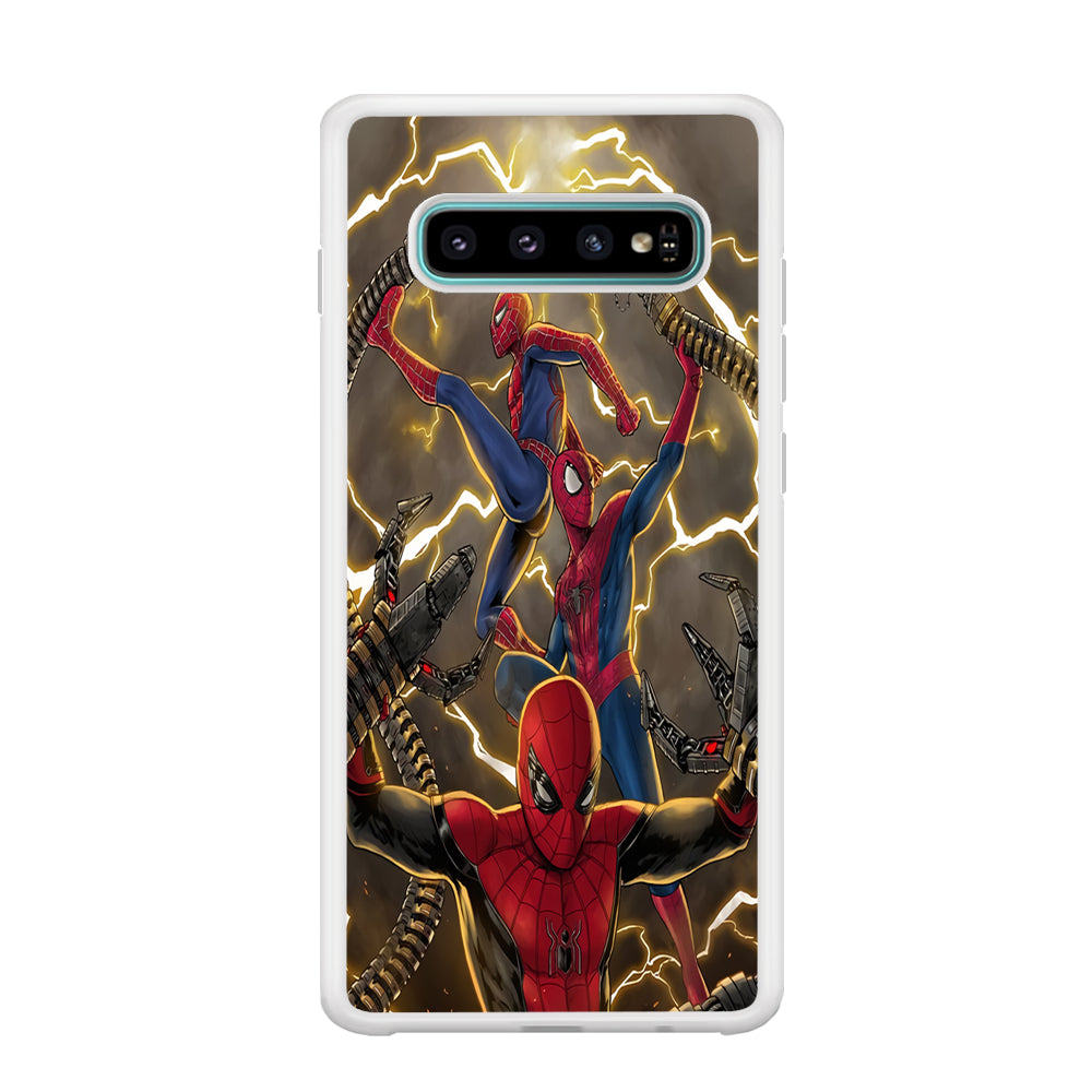 Spiderman VS Octopus Samsung Galaxy S10 Case