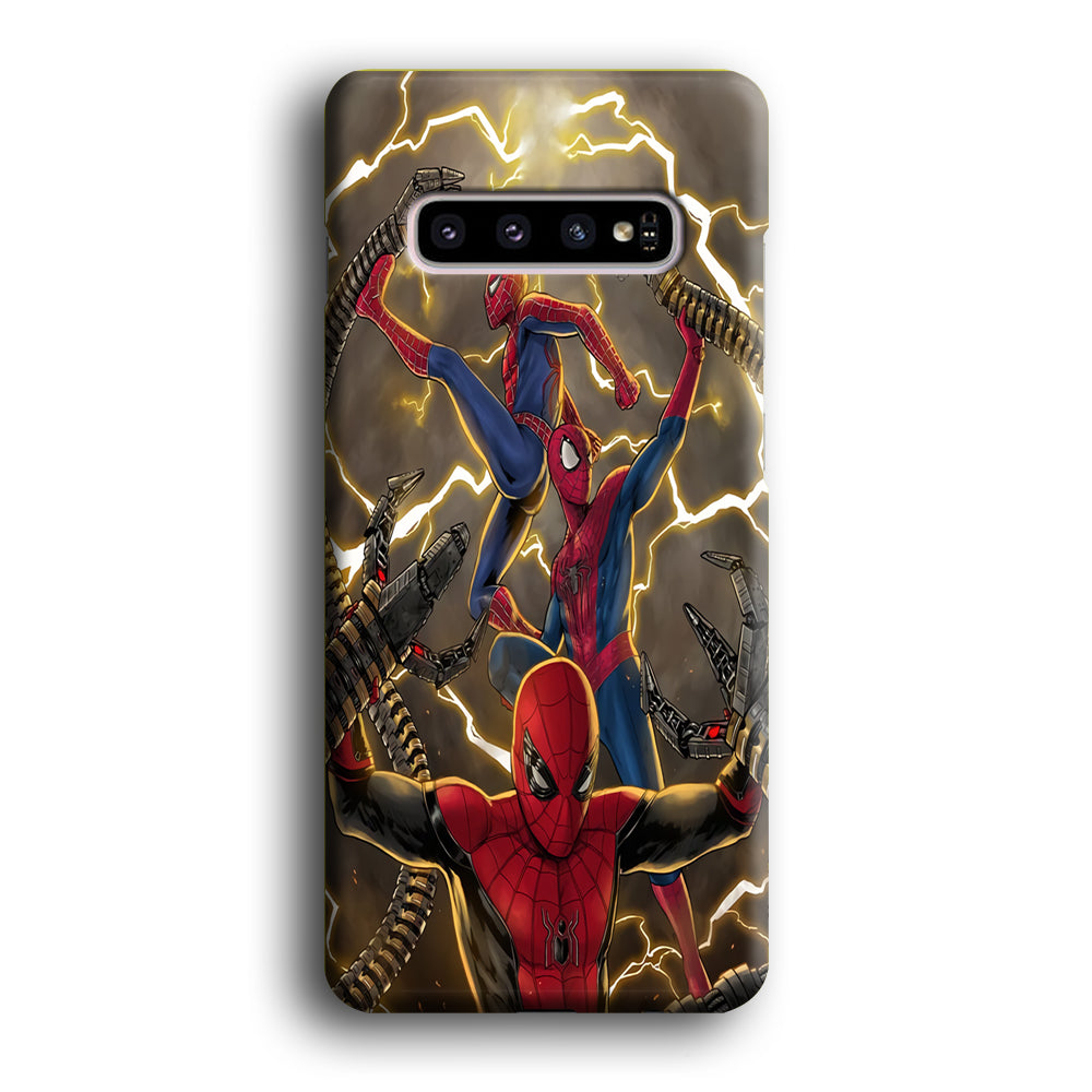 Spiderman VS Octopus Samsung Galaxy S10 Case