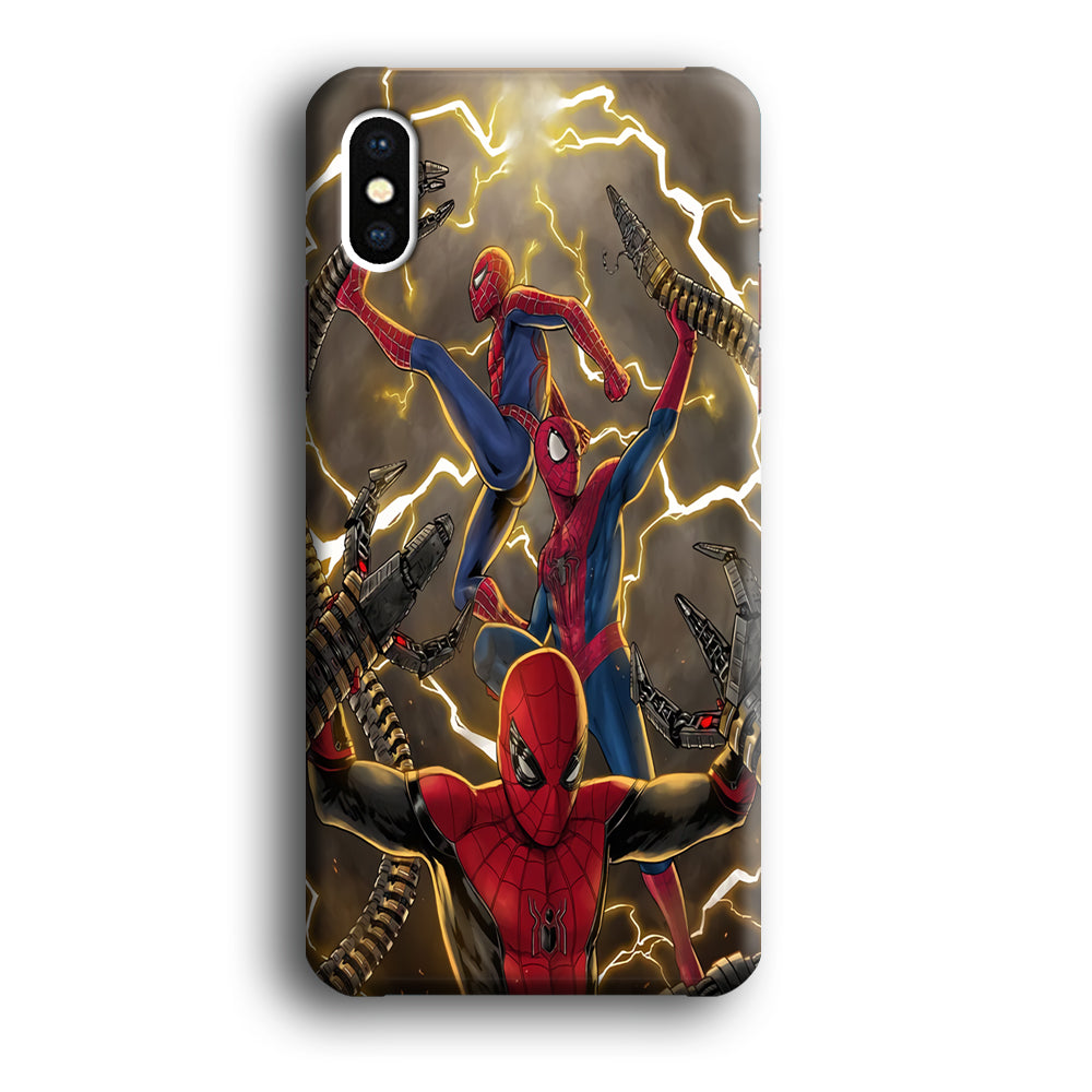 Spiderman VS Octopus iPhone X Case