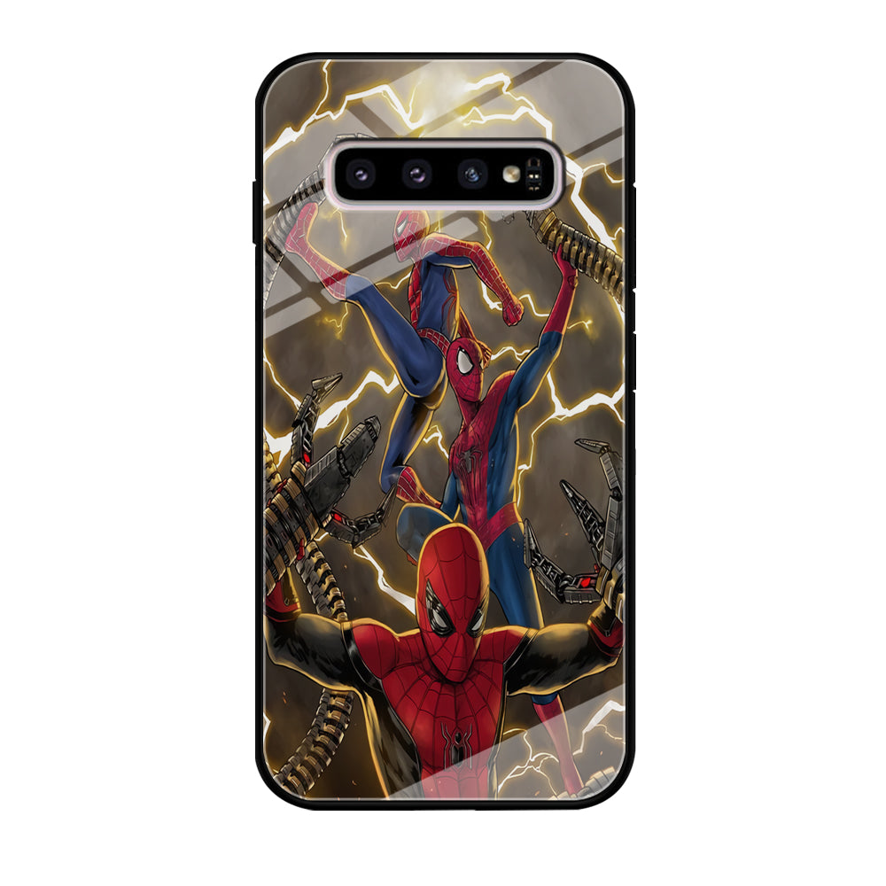 Spiderman VS Octopus Samsung Galaxy S10 Case