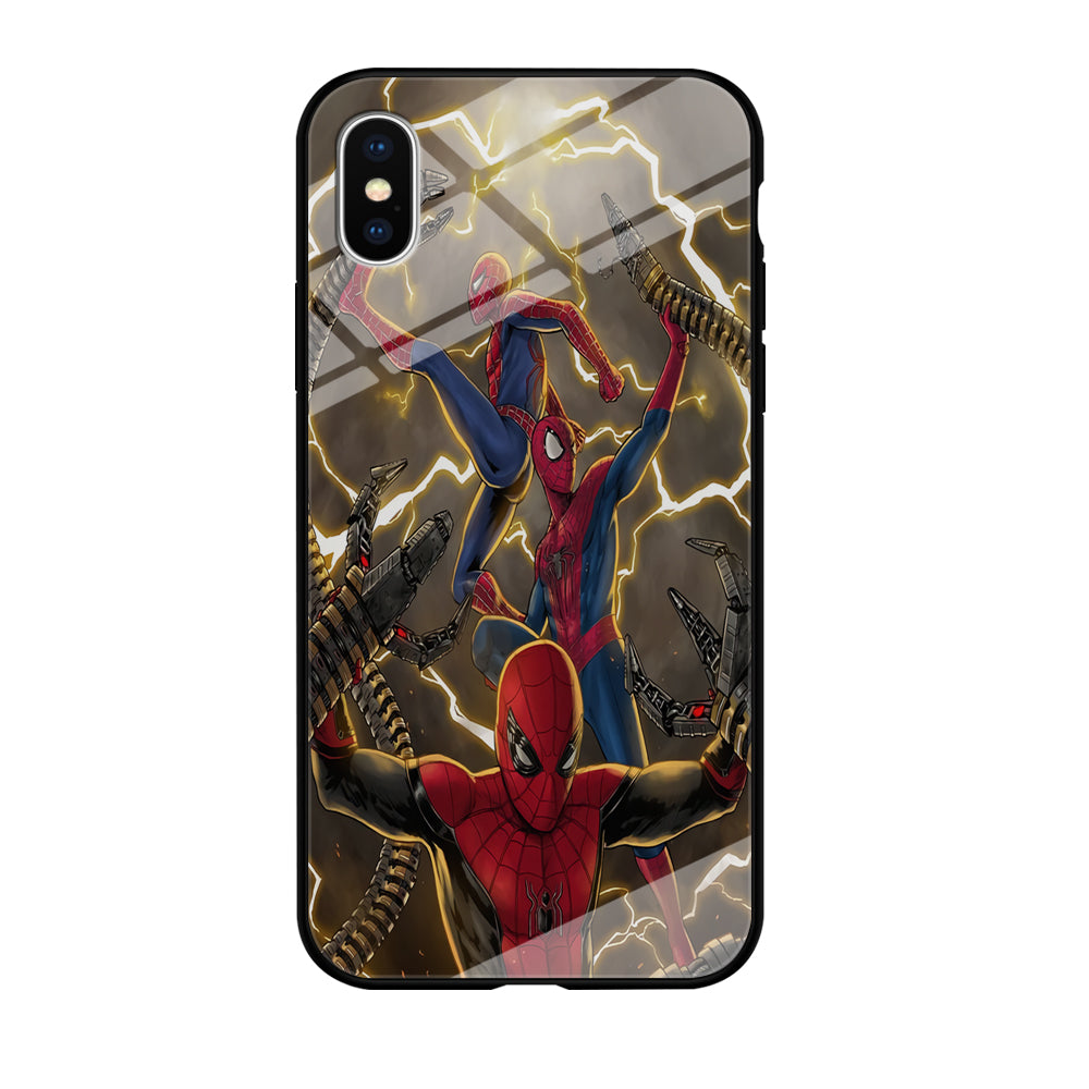 Spiderman VS Octopus iPhone X Case