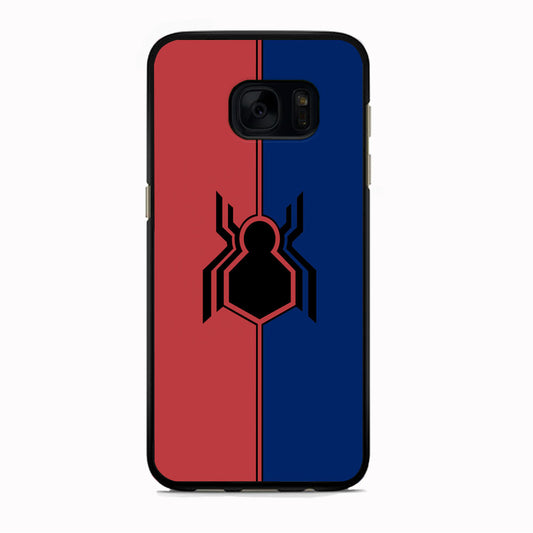 Spiderman Amazing Logo Red And Blue Samsung Galaxy S7 Edge Case