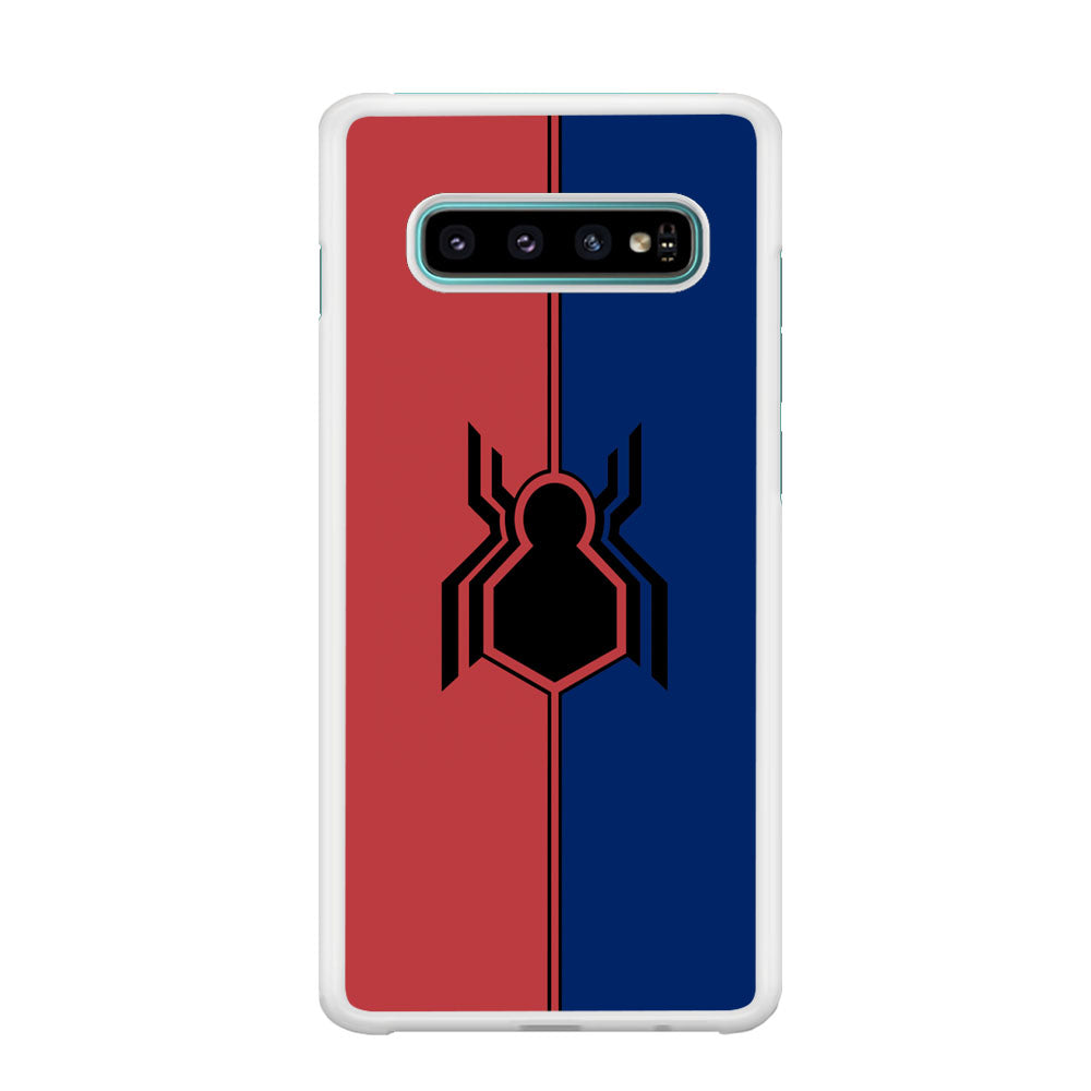 Spiderman Amazing Logo Red And Blue Samsung Galaxy S10 Case