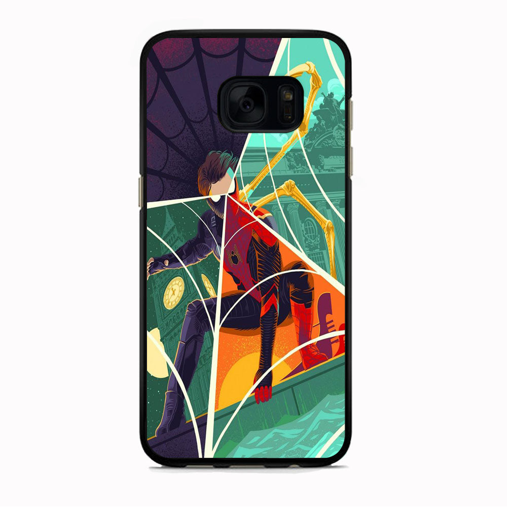 Spiderman Amazing Variation Cartoon Character Samsung Galaxy S7 Edge Case