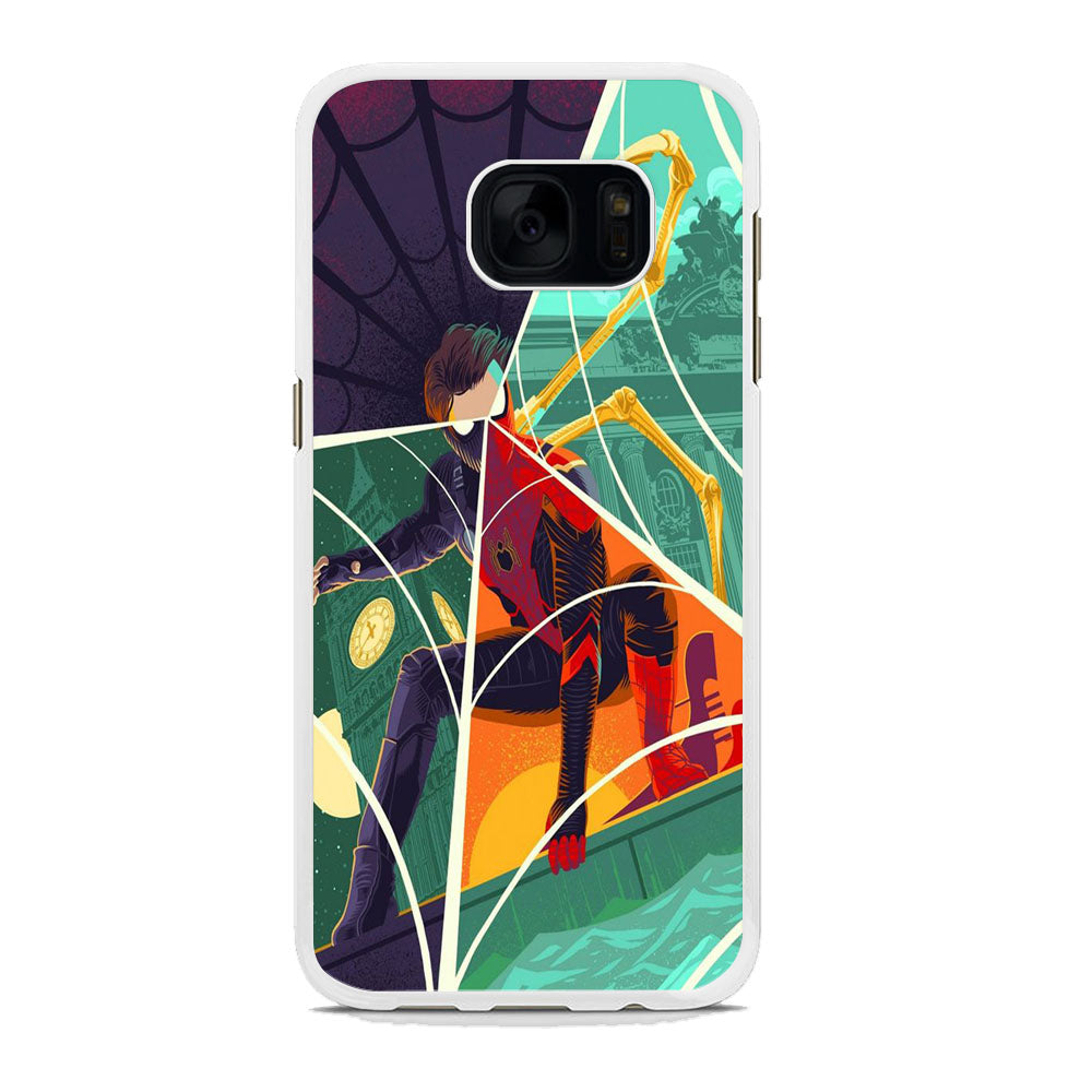 Spiderman Amazing Variation Cartoon Character Samsung Galaxy S7 Edge Case