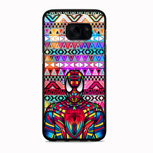 Spiderman Artistic Line Samsung Galaxy S7 Edge Case