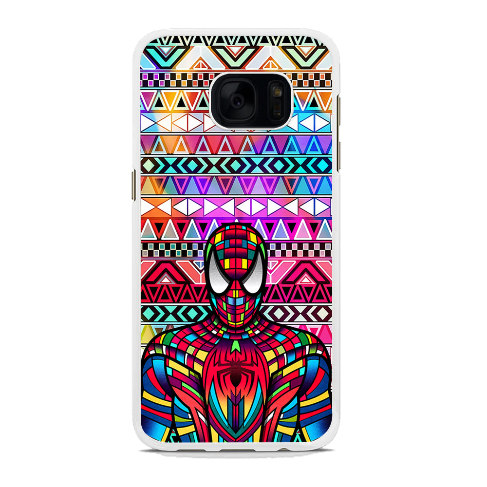 Spiderman Artistic Line Samsung Galaxy S7 Edge Case