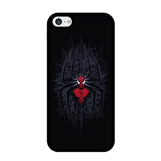Spiderman Black Logo On The Net iPhone 5 | 5s Case - carneyforia
