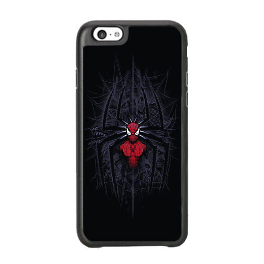 Spiderman Black Logo On The Net iPhone 6 Plus | 6s Plus Case - carneyforia