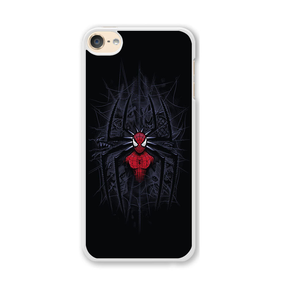 Spiderman Black Logo On The Net iPod Touch 6 Case