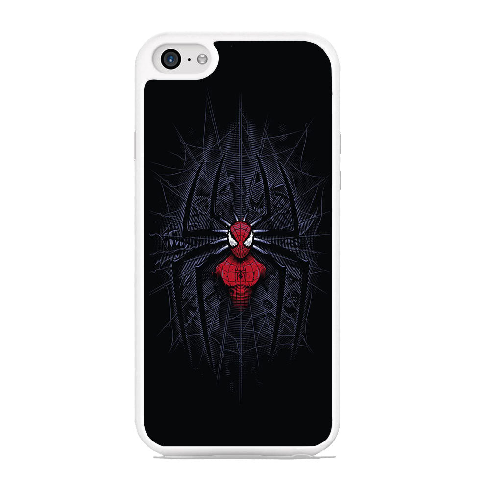 Spiderman Black Logo On The Net iPhone 6 | 6s Case - carneyforia