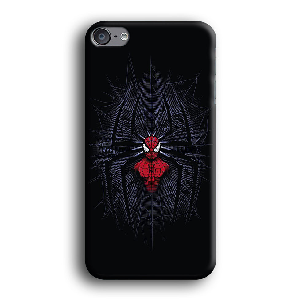 Spiderman Black Logo On The Net iPod Touch 6 Case