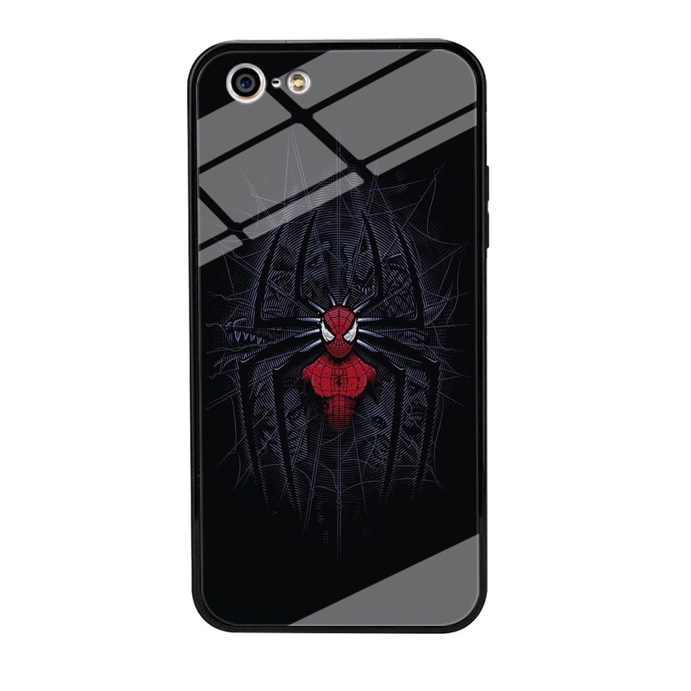 Spiderman Black Logo On The Net iPhone 5 | 5s Case - carneyforia