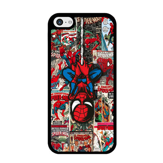 Spiderman Hanging Mode iPhone 5 | 5s Case - Carneyforia