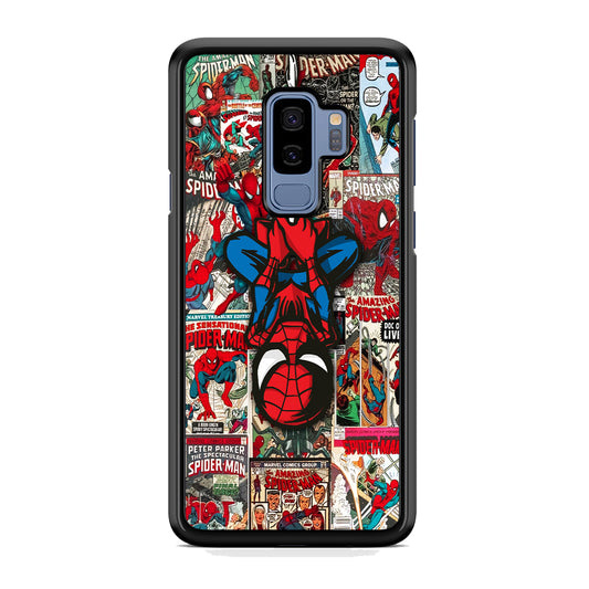 Spiderman Hanging Mode Samsung Galaxy S9 Plus Case