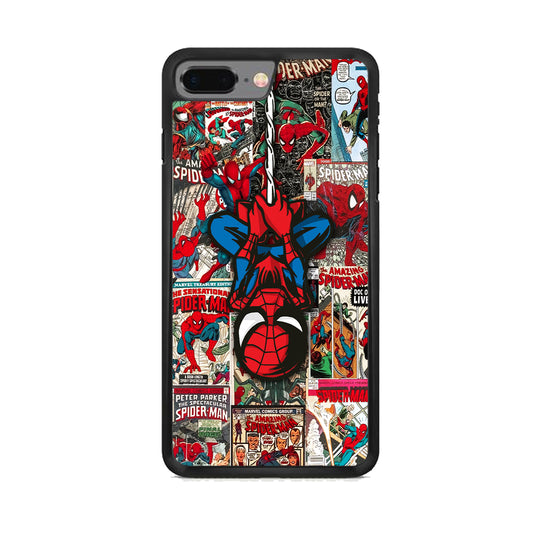 Spiderman Hanging Mode iPhone 8 Plus Case