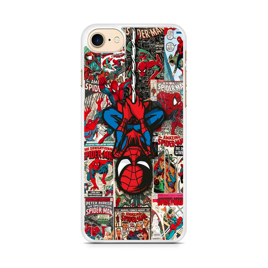 Spiderman Hanging Mode iPhone 8 Case