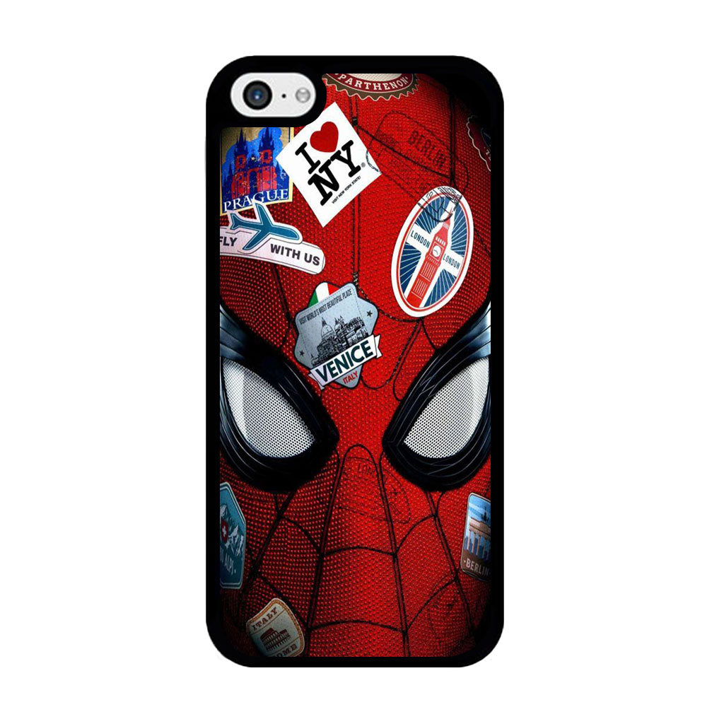 Spiderman Head Full Stickers iPhone 5 | 5s Case - carneyforia