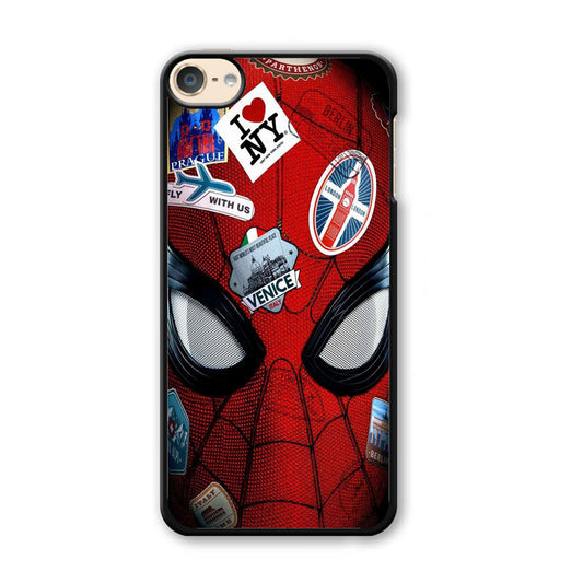 Spiderman Head Full Stickers iPod Touch 6 Case - Carneyforia