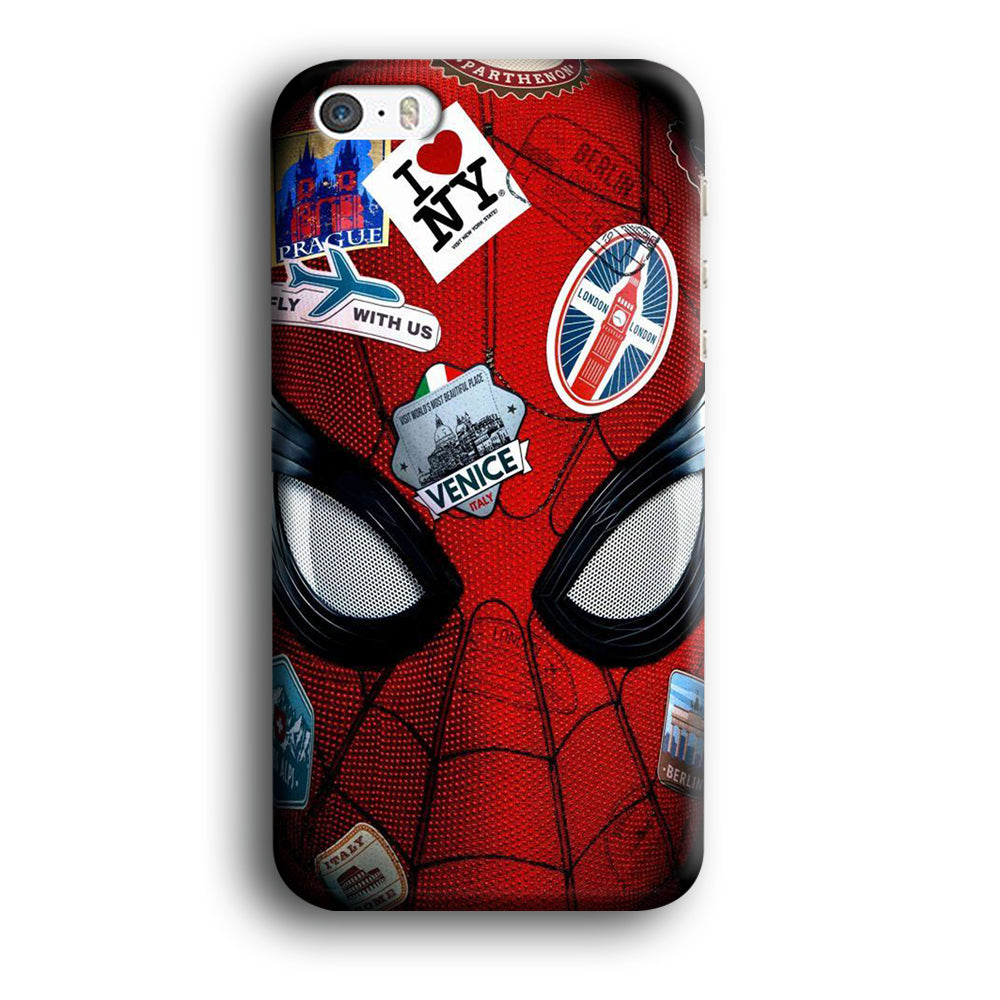 Spiderman Head Full Stickers iPhone 5 | 5s Case - carneyforia
