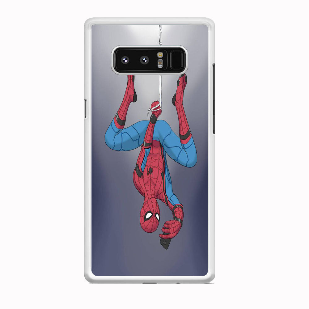Spiderman Selfie While Hanging Samsung Galaxy Note 8 Case