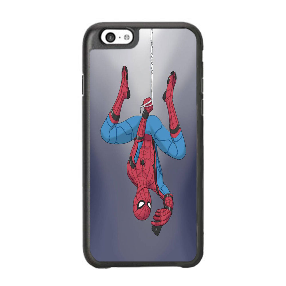 Spiderman Selfie While Hanging iPhone 6 | 6s Case - carneyforia