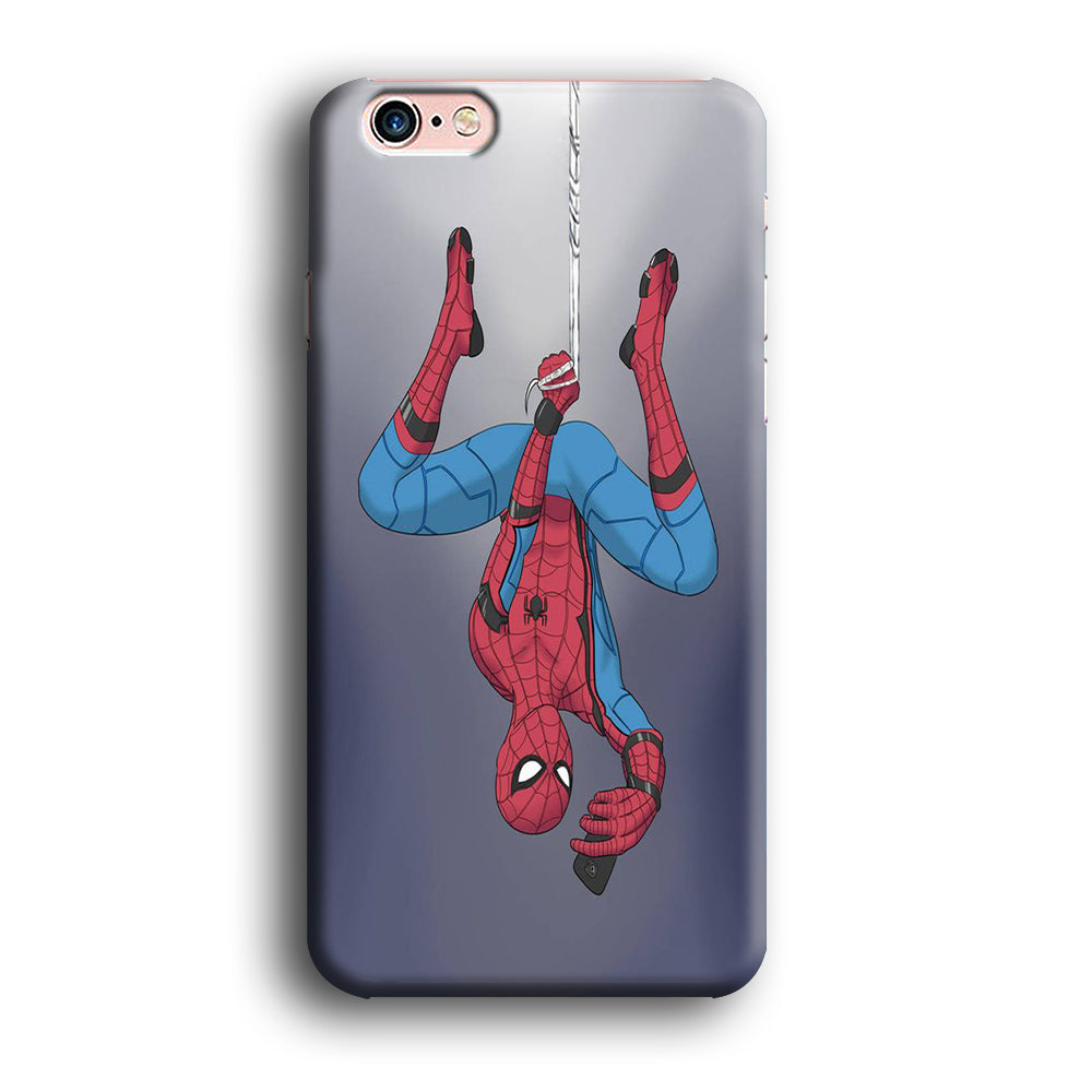 Spiderman Selfie While Hanging iPhone 6 | 6s Case - carneyforia
