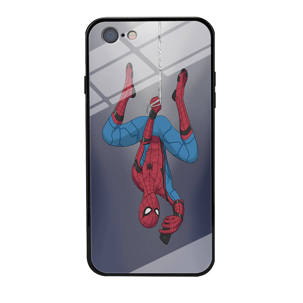 Spiderman Selfie While Hanging iPhone 6 | 6s Case - carneyforia