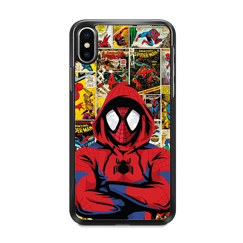 Spiderman The Layer of Hero's Journey iPhone X Case