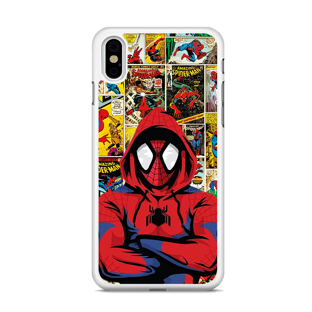 Spiderman The Layer of Hero's Journey iPhone X Case