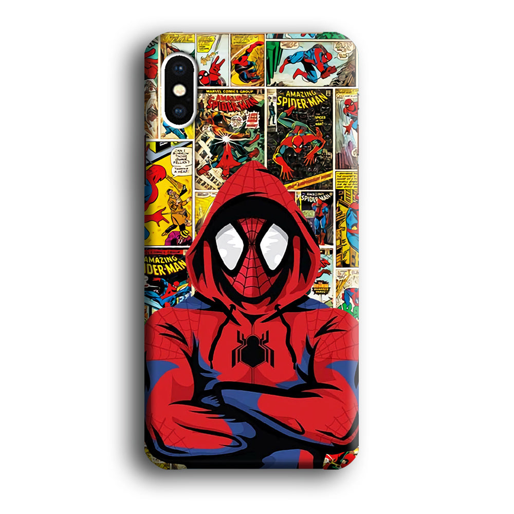Spiderman The Layer of Hero's Journey iPhone X Case