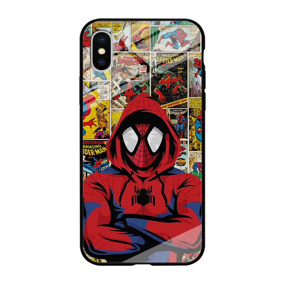 Spiderman The Layer of Hero's Journey iPhone X Case