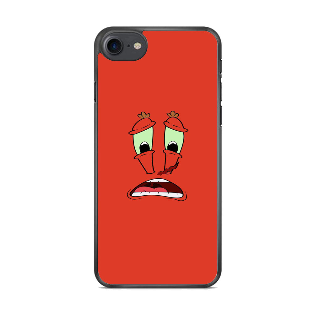 CSpongeBob Mr. Krabs Speechless Face iPhone 8 Case