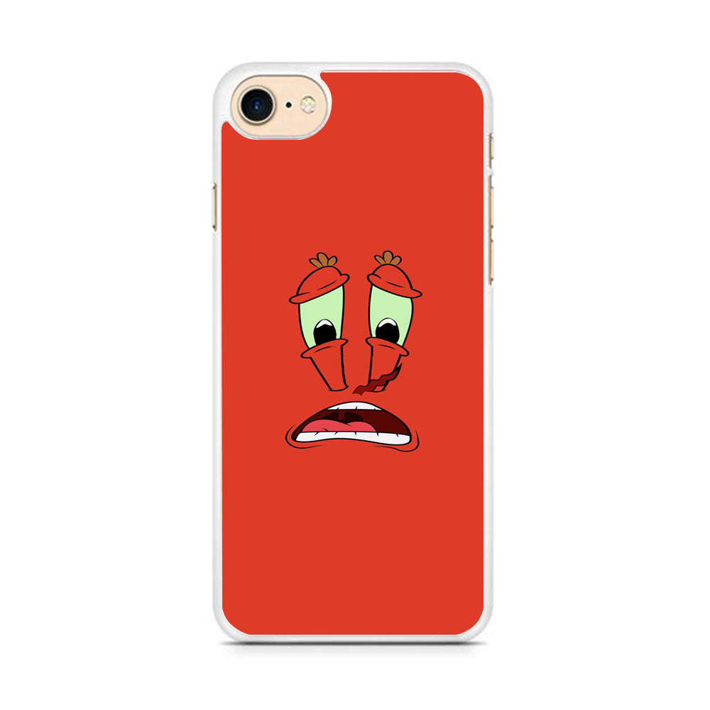 CSpongeBob Mr. Krabs Speechless Face iPhone 8 Case