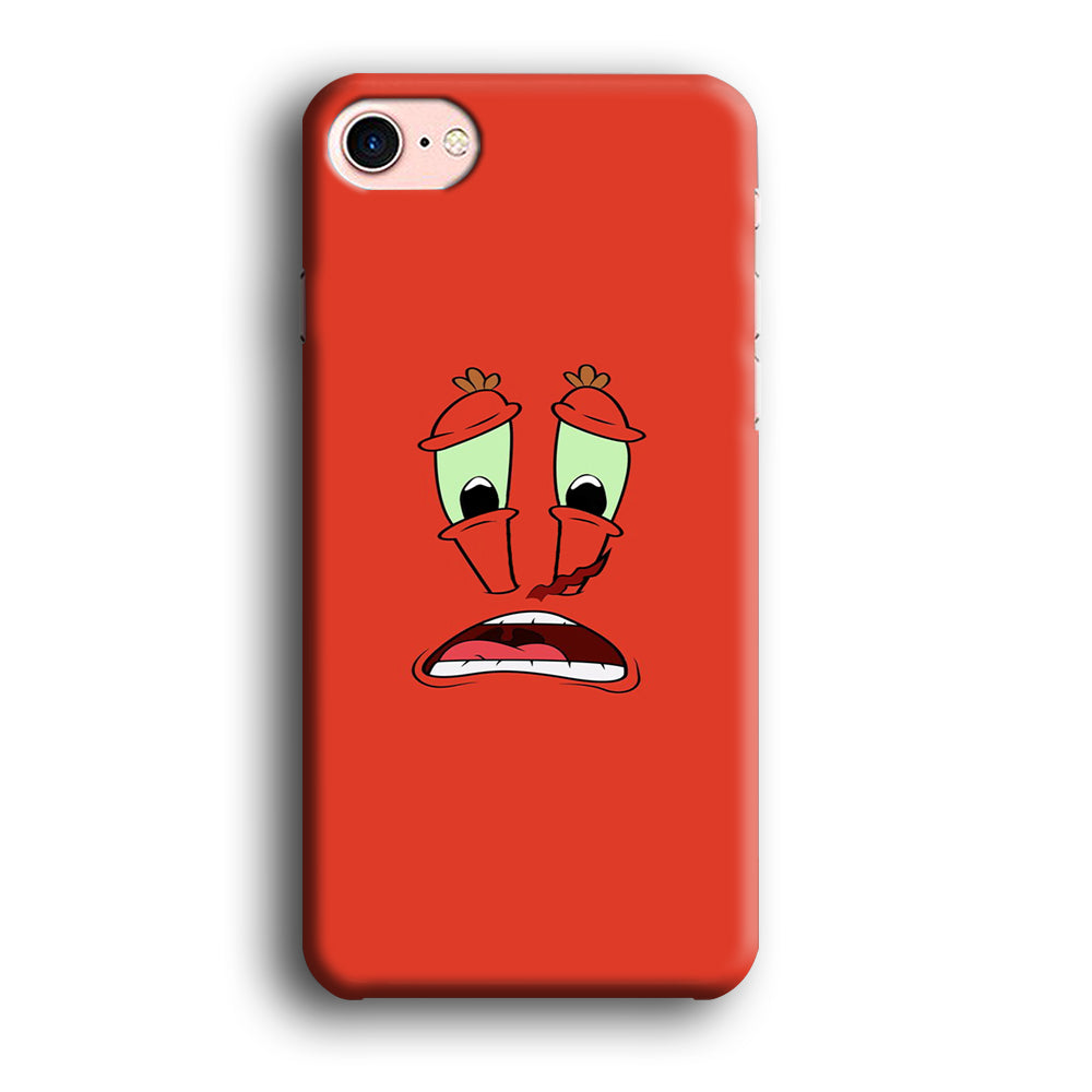 CSpongeBob Mr. Krabs Speechless Face iPhone 8 Case