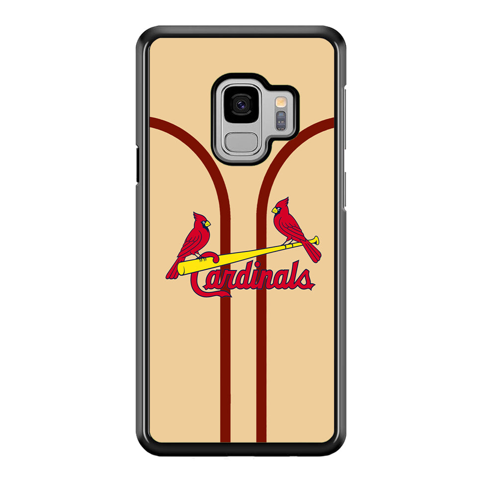 St Louis Cardinals Creammy Jersey Samsung Galaxy S9 Case